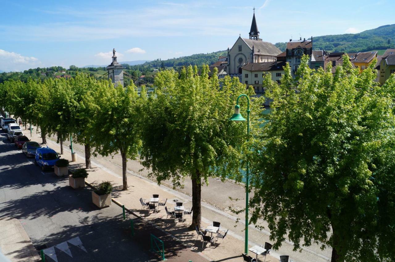 Hotel Du Rhone Seyssel Luaran gambar